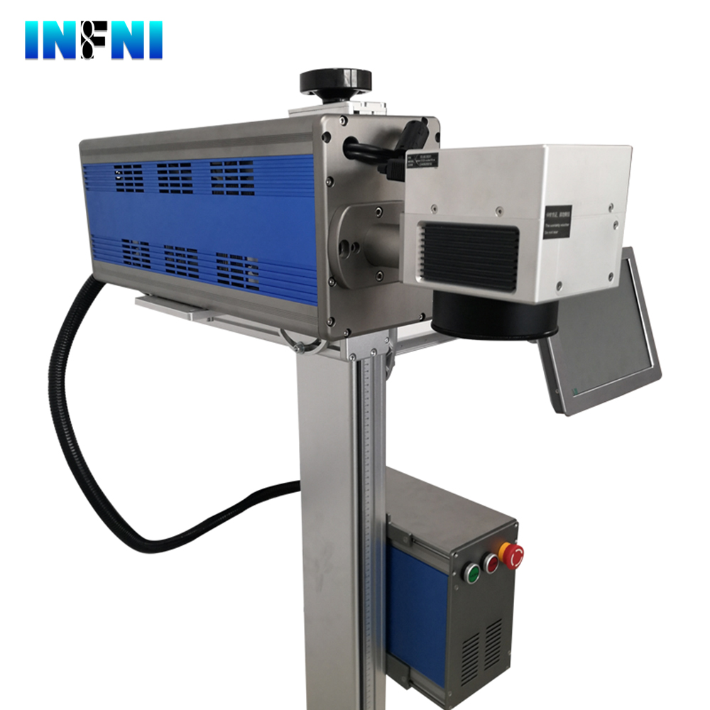 2020 NEW CO2 fiber UV Flying laser marking machine