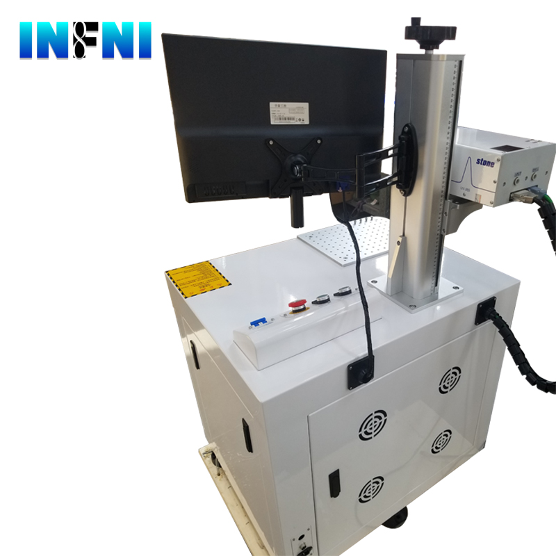 10W 15W UV laser marking machine for plastic