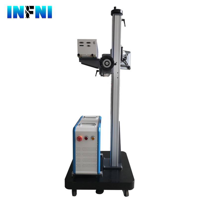 Continuous industrial 10W flying UV laser marking machine